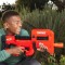 Nerf Fortnite Compact SMG, Blaster a fléchettes motorisé, revetement Ultra Red, chargeur interne 8 fléchettes