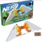 Nerf Minecraft Sabrewing Arc motorisé, tire des fléchettes, chargeur 8 fléchettes Nerf Elite, inspiré de l'arc de Minecraft