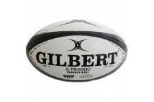 Ballon de rugby - GILBERT - G-TR4000 - Taille 4 - Noir