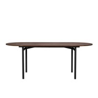 Table a manger - Contemporain - Bois et métal - LODGE - L 200 x P 95 x H 74