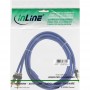 Câble Cinch/jack, InLine®, PREMIUM, 2x Cinch mâle à 3,5mm jack mâle, 0,5m
