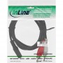 Câble Cinch/jack, InLine®, 2x Cinch mâle à 3,5mm jack fem. 1,5m