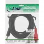 Câble Cinch/jack, InLine®, 2x Cinch fem. à 3,5mm jack mâle 5m