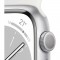 Apple Watch Series 8 GPS - 41mm - Boîtier Silver Aluminium - Bracelet White Sport Band - Regular