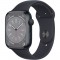 Apple Watch Series 8 GPS - 45mm - Boîtier Midnight Aluminium - Bracelet Midnight Sport Band - Regular