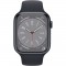 Apple Watch Series 8 GPS - 45mm - Boîtier Midnight Aluminium - Bracelet Midnight Sport Band - Regular