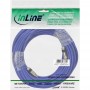 Câble Cinch AUDIO, InLine®, PREMIUM, prise doré, 1x Cinch mâle/mâle, 20m