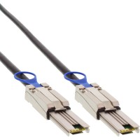 Câble SAS InLine® Mini-SAS 26 broches SFF-8088 à Mini-SAS 26 broches SFF-8088 0,5 m