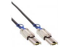 Câble SAS InLine® Mini-SAS 26 broches SFF-8088 à Mini-SAS 26 broches SFF-8088 2 m