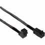Câble InLine® Mini SAS HD SFF-8643 à SFF-8643 avec bande latérale de 0,5 m