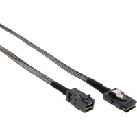 Câble InLine® Mini SAS HD SFF-8643 à SFF-8087 avec bande latérale de 0,5 m