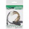 Câble InLine® Mini SAS HD SFF-8643 à 4x SFF-8482 + alimentation 0,5 m