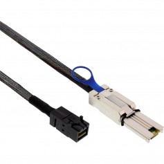 Câble InLine® Mini SAS HD SFF-8643 à SFF-8088 0,5 m