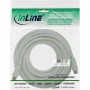 Câble InLine® SAT 2x prise F-Quick à très faible perte blindée 80dB blanc 20m