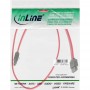 Câble de raccordement SATA, InLine®, avec languette de sécurité, 0,3m