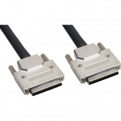 SCSI U320 Câble, InLine®, 68 broches micro Centronic (VHD) mâle/mâle, 0,9m