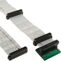 SCSI U320 Câble ruban, InLine®, 68 broches, 3 capteurs, pour 2 appareils, avec terminaison