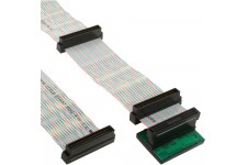SCSI U320 Câble ruban, InLine®, 68 broches, 3 capteurs, pour 2 appareils, avec terminaison