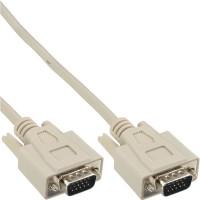 Câble VGA, InLine®, 15 broches HD mâle/mâle, 1m