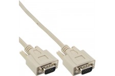 Câble VGA, InLine®, 15 broches HD mâle/mâle, 1m