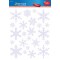 AVERY Zweckform ZDesign Image de fenêtre pour Noël, Flocons