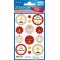 AVERY Zweckform ZDesign Weihnachts-Sticker 'Wünsche'