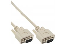 Câble VGA, InLine®, 15 broches HD mâle/mâle, 10m