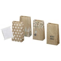 folia Calendrier de l'Avent 'NATURE', 24 sachets en papier