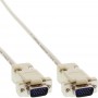 Câble InLine® VGA 15 broches HD mâle à mâle assemblé Câble gris 2m
