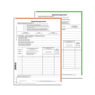 RNK Verlag NATO Abwicklungsschein, SD, DIN A4