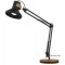 UNILUX Lampe de bureau à LED BAYA BAMBOO, noir - bambou