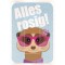 WEDO Brillen-Putztuch PocketCleaner 'Alles rosig!'