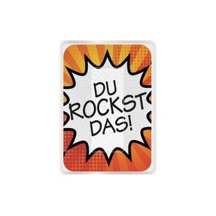 WEDO Brillen-Putztuch PocketCleaner 'DU ROCKST DAS!'
