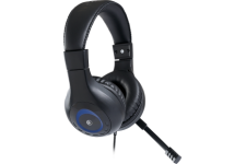 Casque PC Filaire Jack 3.5mm avec micro Noir Bigben