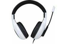 Casque PC Filaire Jack 3.5mm avec micro Blanc Bigben