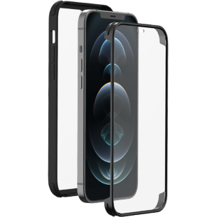 Coque 360° iPhone 12 Pro Max Protection Intégrale Noire Bigben