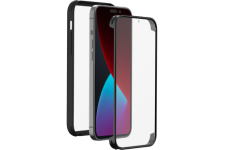 Coque 360° iPhone 14 Pro Max Protection Intégrale Noire Bigben