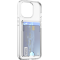 Coque iPhone 14 Pro Hybride avec porte-carte intégré Transparente Bigben
