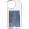 Coque iPhone 14 Pro Hybride avec porte-carte intégré Transparente Bigben