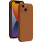 Coque iPhone 14 Silicone Full protect Taupe Bigben