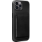 Coque iPhone 14 Pro Max Compatible MagSafe avec porte-carte amovible Noire Bigben