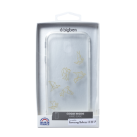 Coque semi-rigide transparente Origami pour Samsung Galaxy J3 2017