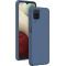 Coque Samsung G A12 Silicone SoftTouch Bleue Bigben