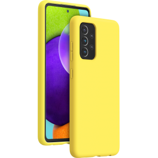 Coque Samsung G A52 4G / A52 5G / A52s 5G Silicone SoftTouch Bleue Bigben