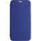 Folio en Cuir Premium dos Crystal Bleu pour iPhone 12 / 12 Pro Beetlecase