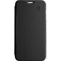 Folio en Cuir Premium dos Crystal Noir pour iPhone 12 / 12 Pro Beetlecase