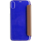 Folio en Cuir Premium dos Crystal Camel pour iPhone XR Beetlecase