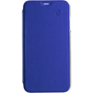 Folio Apple iPhone 6/7/8/SE/SE22 en Cuir Premium dos Crystal Bleu Beetlecase
