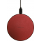 Chargeur induction Cuir Qi Fast Charge 10W Rouge Beetlecase