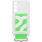 Coque Samsung G S22 5G Silicone avec lanière Blanche Samsung